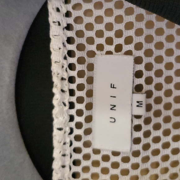 UNIF Laser Cut Polo Shirt Very Rare Size M NWOT'S - Picture 10 of 12